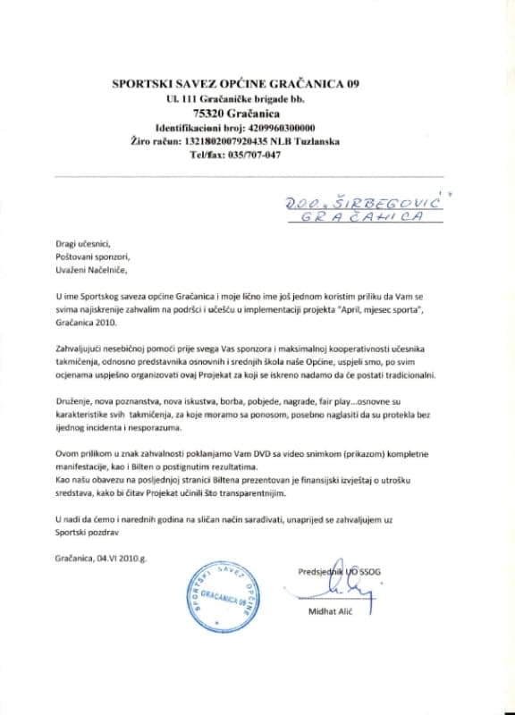 Sportski Savez Općine Gračanica