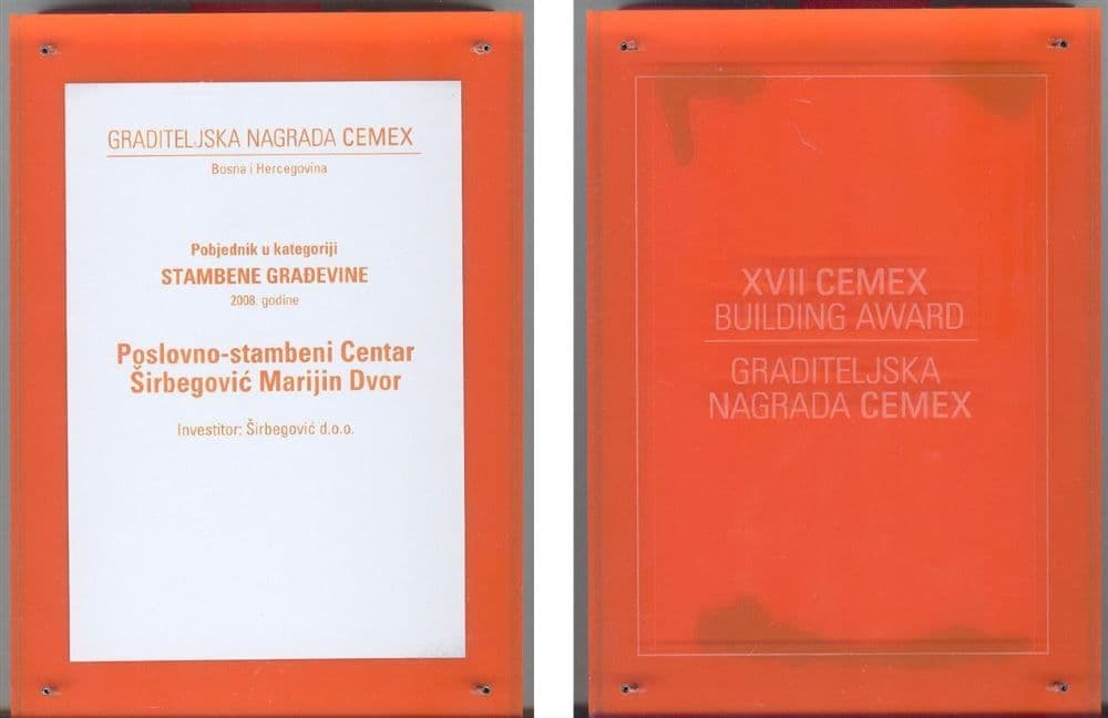 CEMEX Building Award 2008 - Pobjednik