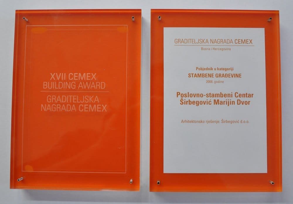 CEMEX Building Award 2008 - Diplom