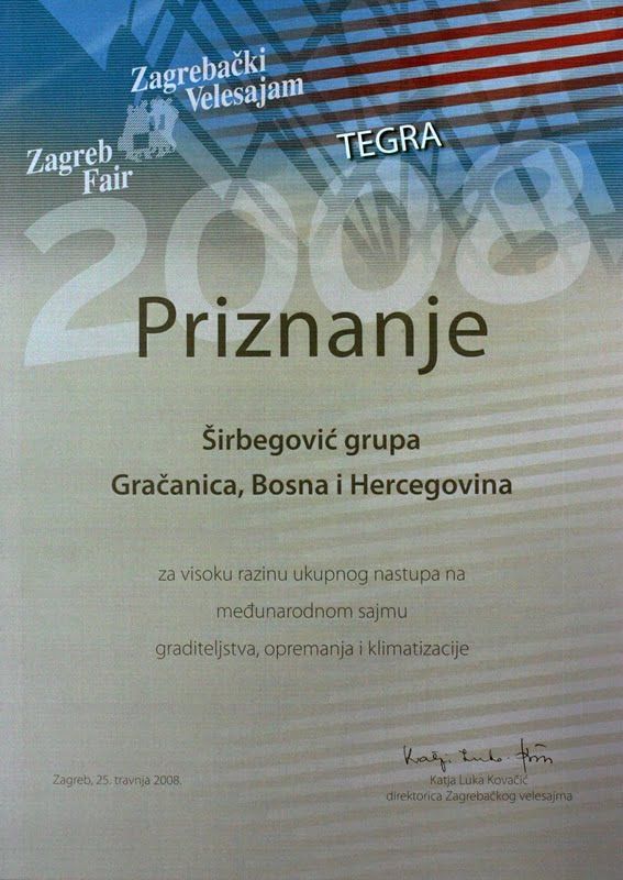 Zagreb Fair TEGRA 2008