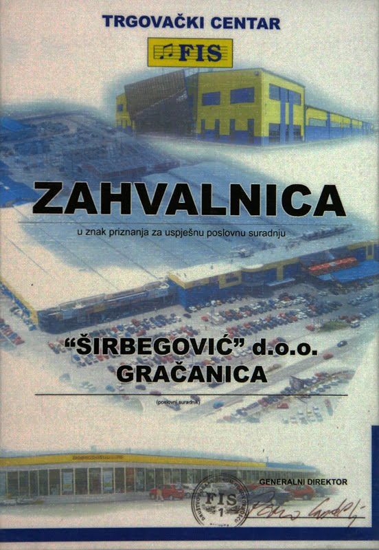 Trgovački Centar FIS - Uspješan Projekat