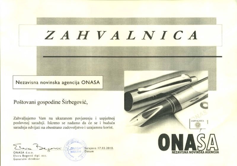 ONASA - Novinska Agencija