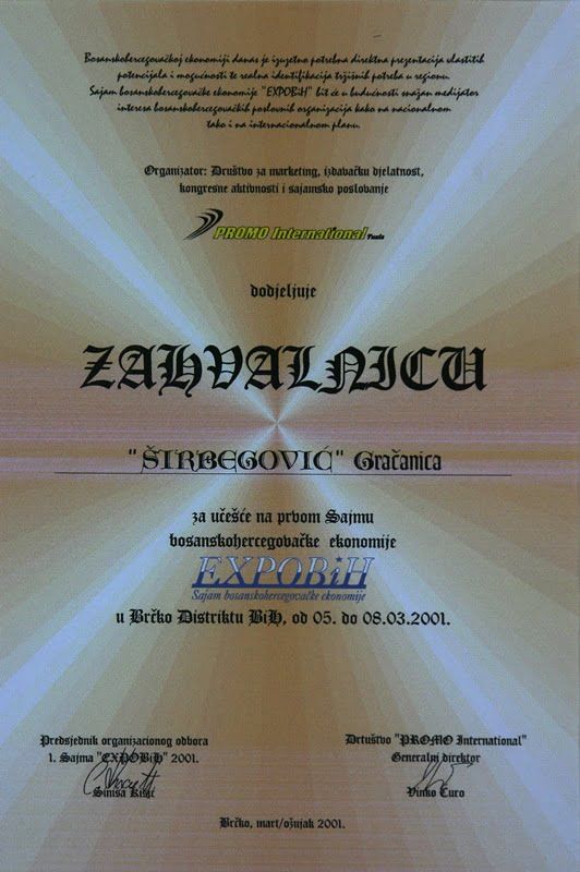 EXPOBIH 2001 - Sajam