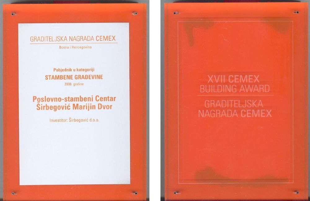 CEMEX Building Award 2008 - Pobjednik